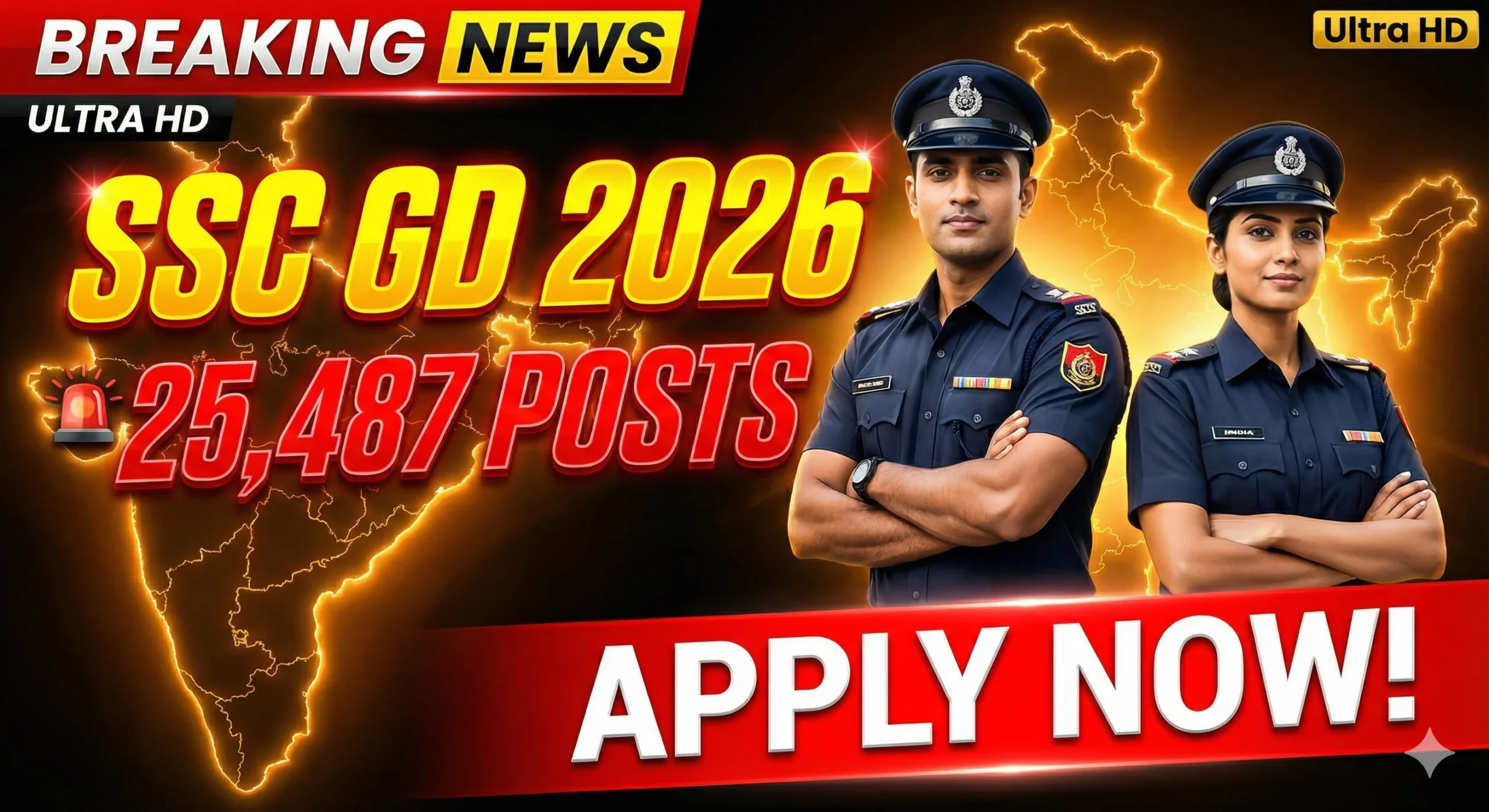SSC GD Constable Recruitment 2026 thumbnail